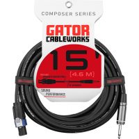 Gator Cableworks Câble haut-parleur série Composer 4,5 m jack / speakON - Vue 1